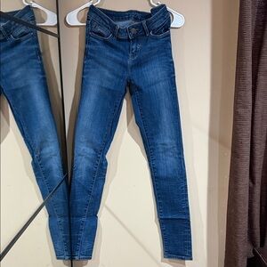 Zara Dark Wash Skinny Jeans